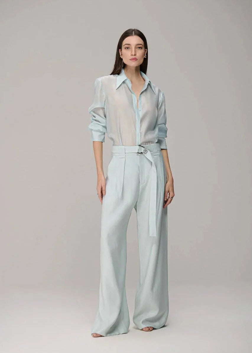 Pleated Tailored Trousers