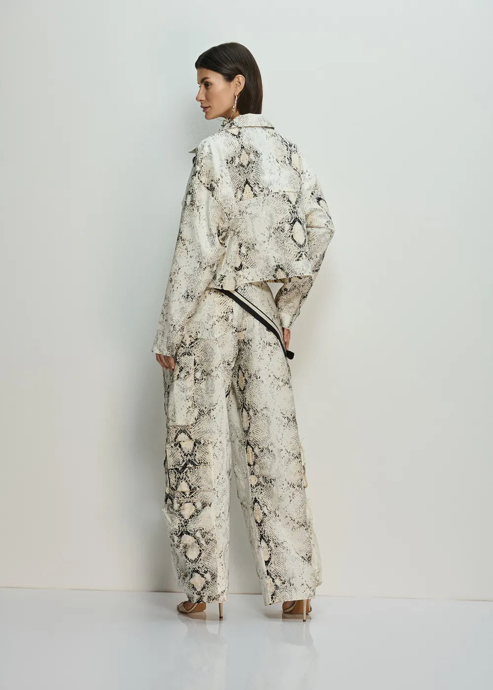 Snake cargo pants