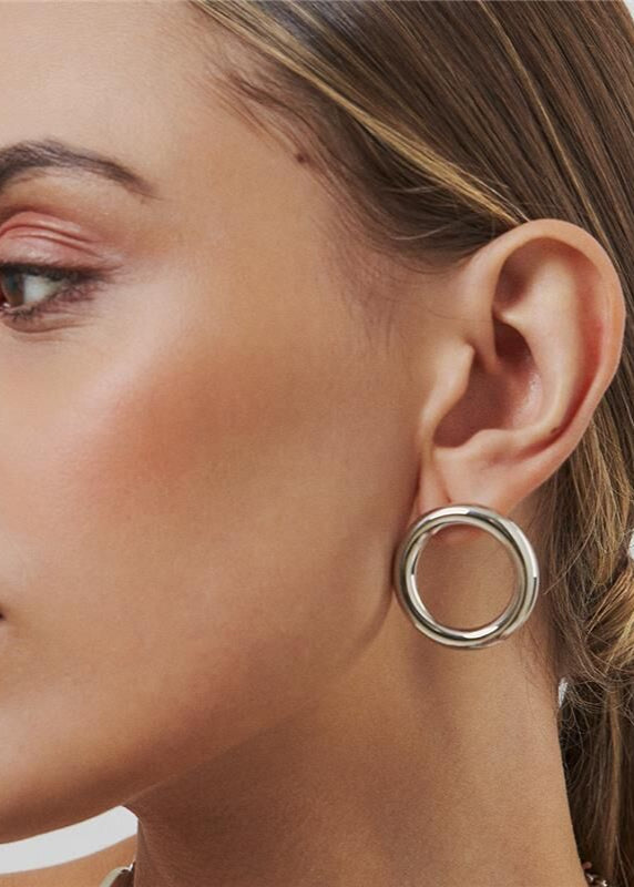 Circle Smooth Earring