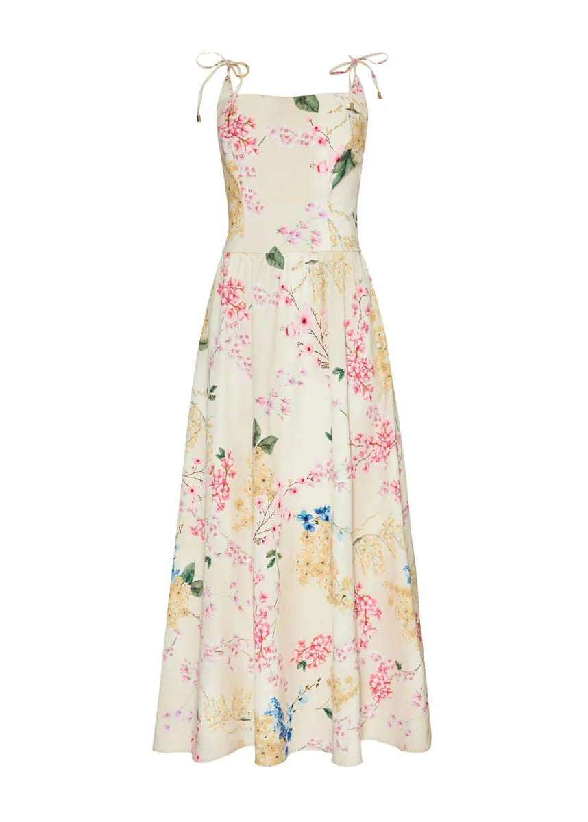 floral midi dress