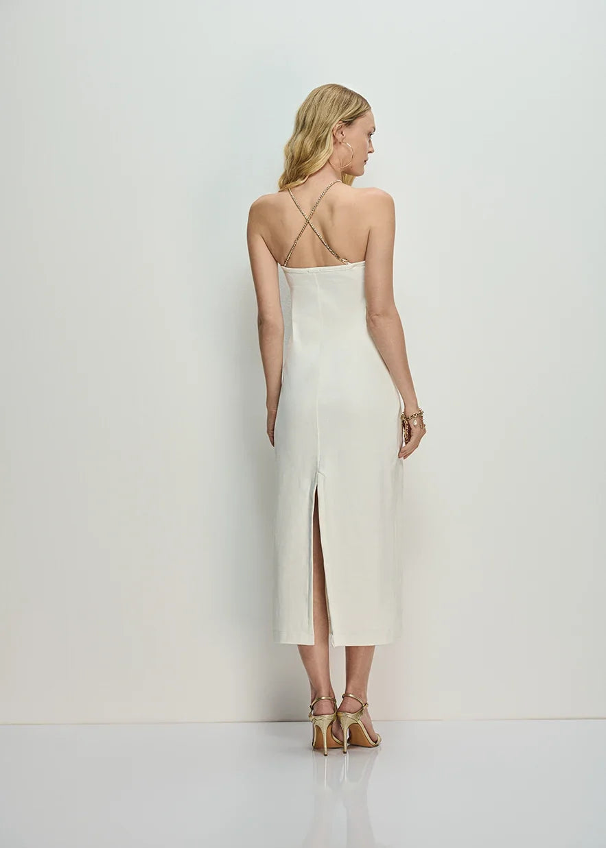 Pendants midi dress