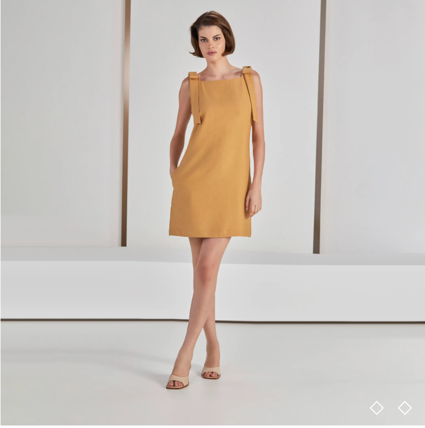 Mini Dress Camel