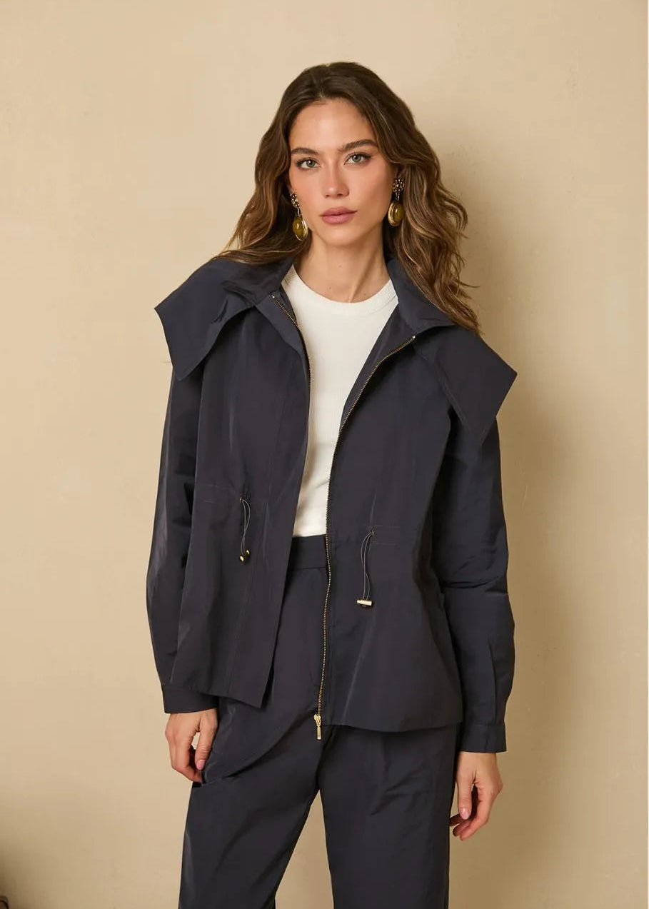 navy blue coat