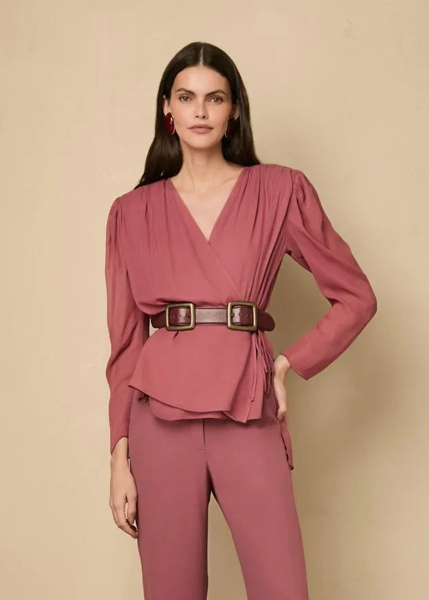 pink tourmaline blouse